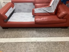 Canapé cuir Rouge Agadir