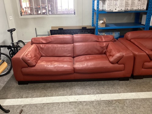 Canapé cuir roche bobois - cuir,