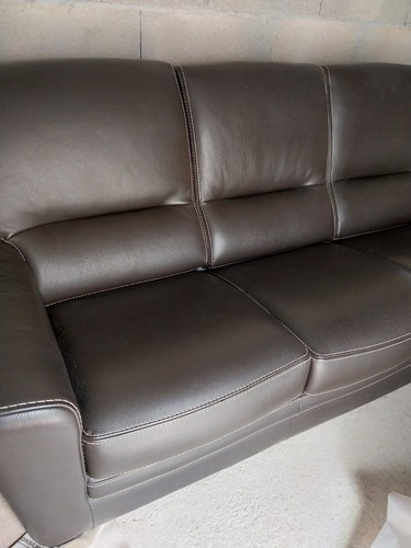 Canapé cuir roche bobois - canapé,