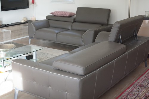 Canapés cuir roche bobois - cuir,